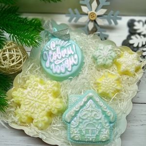 Gift set handmade soap for New Year